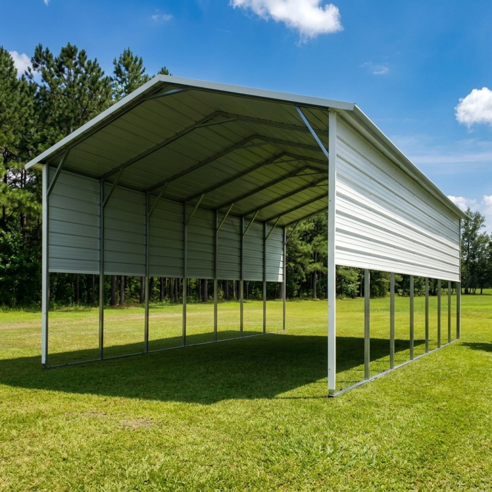 Open carport